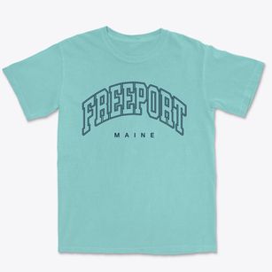 Freeport Maine Inline Premium Heavyweight T-shirt