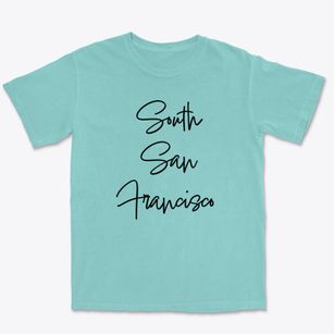 South San Francisco California Freestyle Premium Heavyweight T-shirt