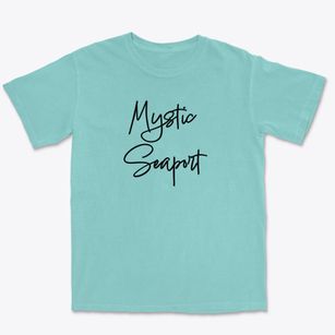 Mystic Seaport Connecticut Freestyle Premium Heavyweight T-shirt