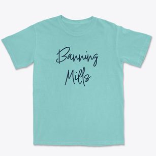 Banning Mills Georgia Freestyle Premium Heavyweight T-shirt