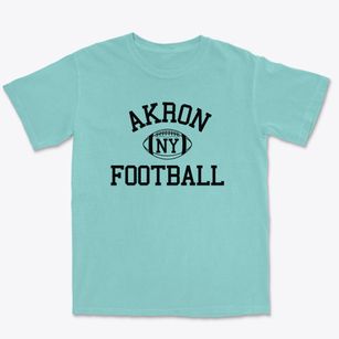 Akron New York Football Premium Heavyweight T-shirt