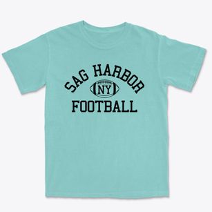 Sag Harbor New York Football Premium Heavyweight T-shirt