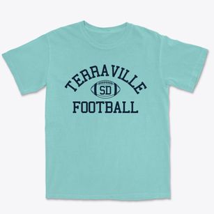 Terraville South Dakota Football Premium Heavyweight T-shirt