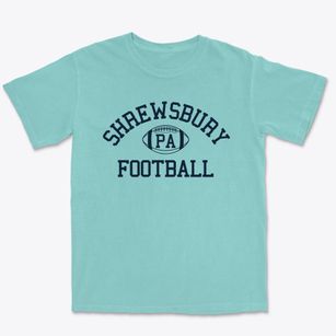 Shrewsbury Pennsylvania Football Premium Heavyweight T-shirt