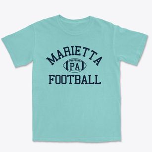 Marietta Pennsylvania Football Premium Heavyweight T-shirt