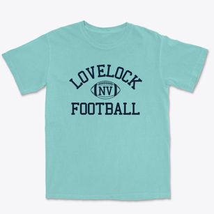Lovelock Nevada Football Premium Heavyweight T-shirt