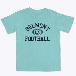 Belmont California Football Premium Heavyweight T-shirt