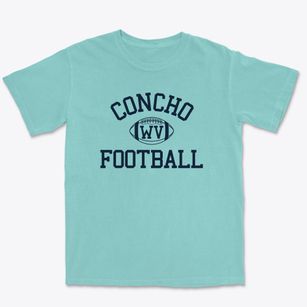 Concho West Virginia Football Premium Heavyweight T-shirt