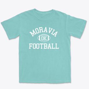 Moravia Oklahoma Football Premium Heavyweight T-shirt