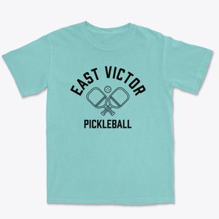 East Victor New York Pickleball Premium Heavyweight T-shirt