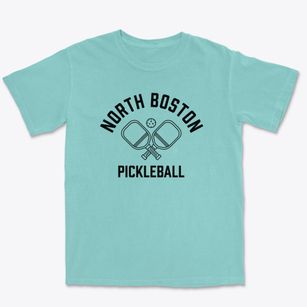 North Boston New York Pickleball Premium Heavyweight T-shirt