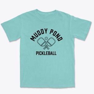 Muddy Pond Tennessee Pickleball Premium Heavyweight T-shirt
