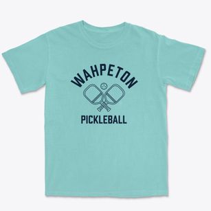 Wahpeton Iowa Pickleball Premium Heavyweight T-shirt