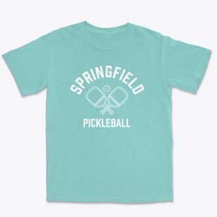 Springfield Massachusetts Pickleball Premium Heavyweight T-shirt