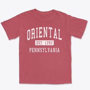Oriental Pennsylvania Classic Established Premium Heavyweight T-shirt