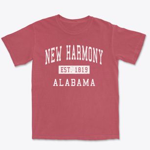 New Harmony Alabama Classic Established Premium Heavyweight T-shirt