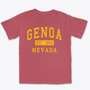 Genoa Nevada Classic Established Premium Heavyweight T-shirt