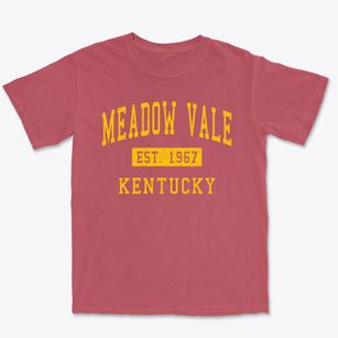 Meadow Vale Kentucky Classic Established Premium Heavyweight T-shirt