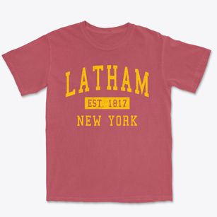 Latham New York Classic Established Premium Heavyweight T-shirt