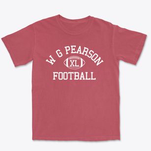 W G Pearson Lab School Classic Football Premium Heavyweight T-shirt