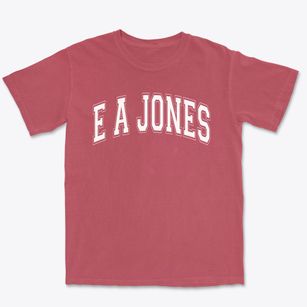 E A Jones Elementary School Varsity Arch Premium Heavyweight T-shirt