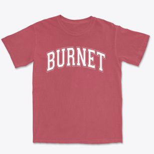 Burnet Elementary School Varsity Arch Premium Heavyweight T-shirt