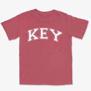 Key Middle School Varsity Arch Premium Heavyweight T-shirt