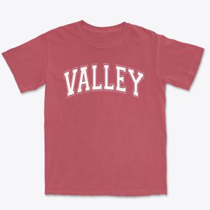 Valley Christian Junior High School Varsity Arch Premium Heavyweight T-shirt