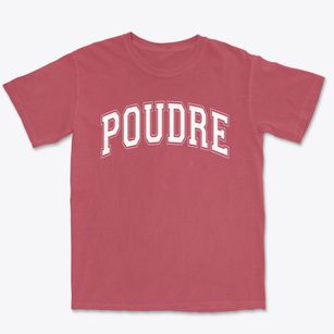 Poudre High School Varsity Arch Premium Heavyweight T-shirt