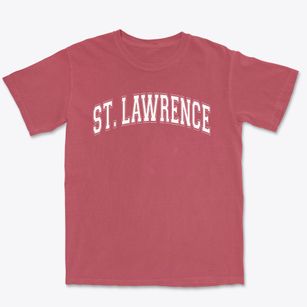 Saint Lawrence Elementary School Varsity Arch Premium Heavyweight T-shirt