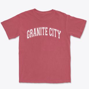 Granite City High School Varsity Arch Premium Heavyweight T-shirt