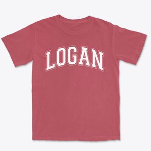 Logan School Varsity Arch Premium Heavyweight T-shirt