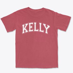 Kelly Junior High School Varsity Arch Premium Heavyweight T-shirt