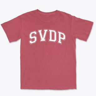St. Vincent De Paul Elementary Varsity Arch Premium Heavyweight T-shirt
