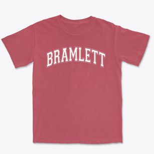 Bramlett Elementary School Varsity Arch Premium Heavyweight T-shirt