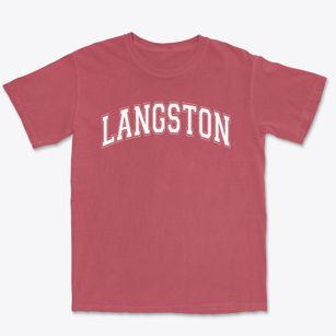 Langston Middle School Varsity Arch Premium Heavyweight T-shirt