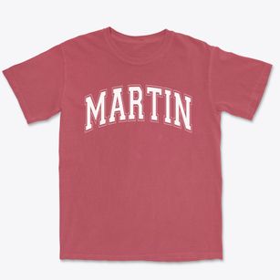 Martin Luther King School Varsity Arch Premium Heavyweight T-shirt