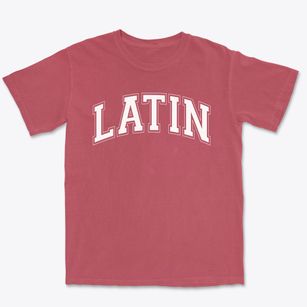 Charlotte Latin School Varsity Arch Premium Heavyweight T-shirt