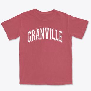 Granville Christian Academy Varsity Arch Premium Heavyweight T-shirt