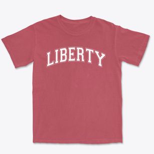 Liberty Christian Academy Varsity Arch Premium Heavyweight T-shirt