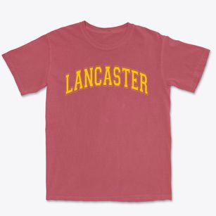 Lancaster Elementary School Varsity Arch Premium Heavyweight T-shirt
