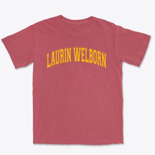 Laurin Welborn Middle School Varsity Arch Premium Heavyweight T-shirt