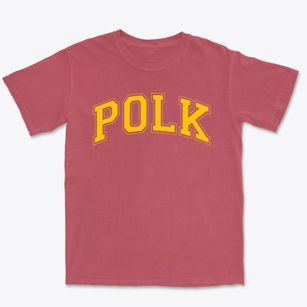 Polk Elementary School Varsity Arch Premium Heavyweight T-shirt