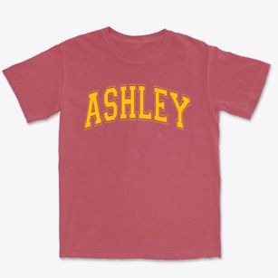 Ashley Academy Varsity Arch Premium Heavyweight T-shirt