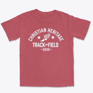 Christian Heritage School Track and Field Premium Heavyweight T-shirt