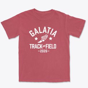 Galatia Grade School Track and Field Premium Heavyweight T-shirt