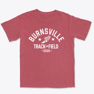 Burnsville Elementary School Track and Field Premium Heavyweight T-shirt