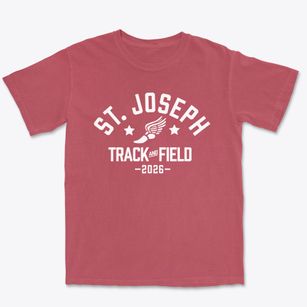 Saint Joseph Academy Track and Field Premium Heavyweight T-shirt