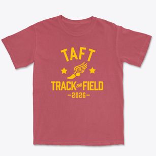 Taft Elementary School Track and Field Premium Heavyweight T-shirt