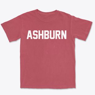 Ashburn Virginia Classic Block Premium Heavyweight T-shirt